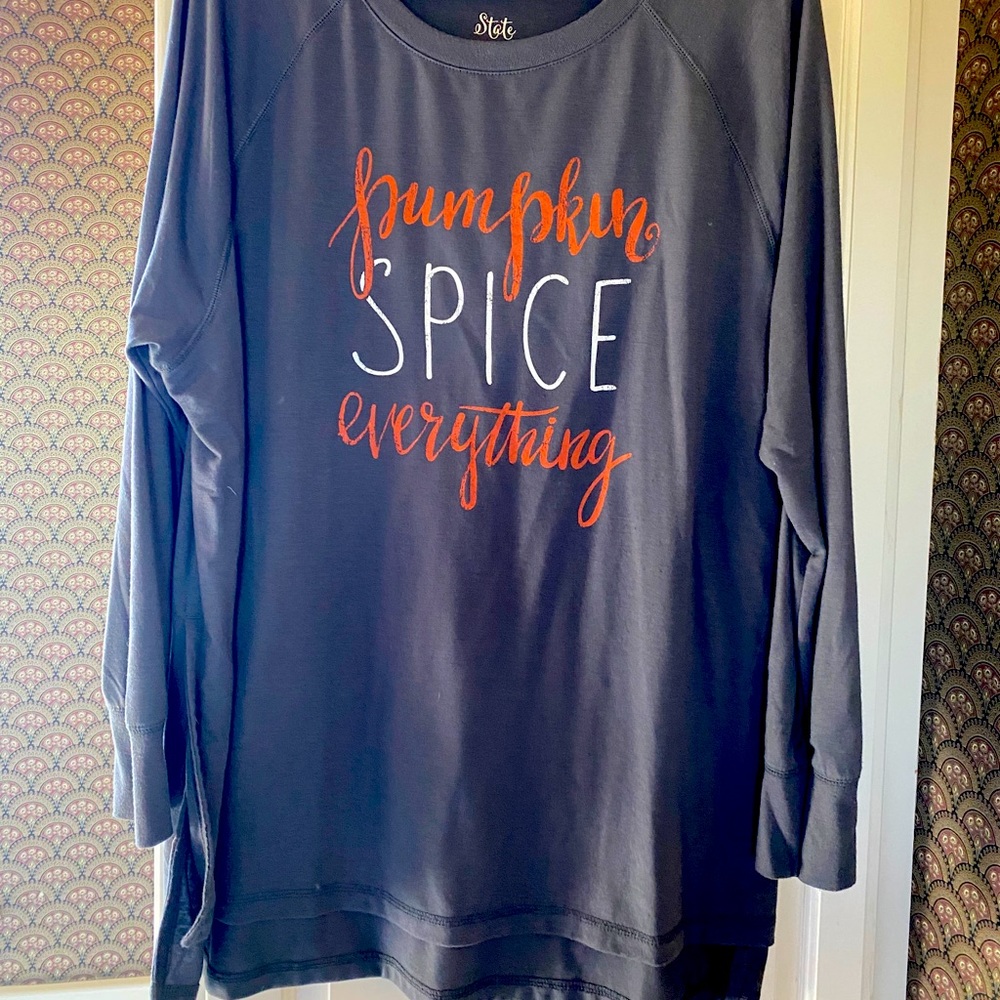 Pumpkin spice top